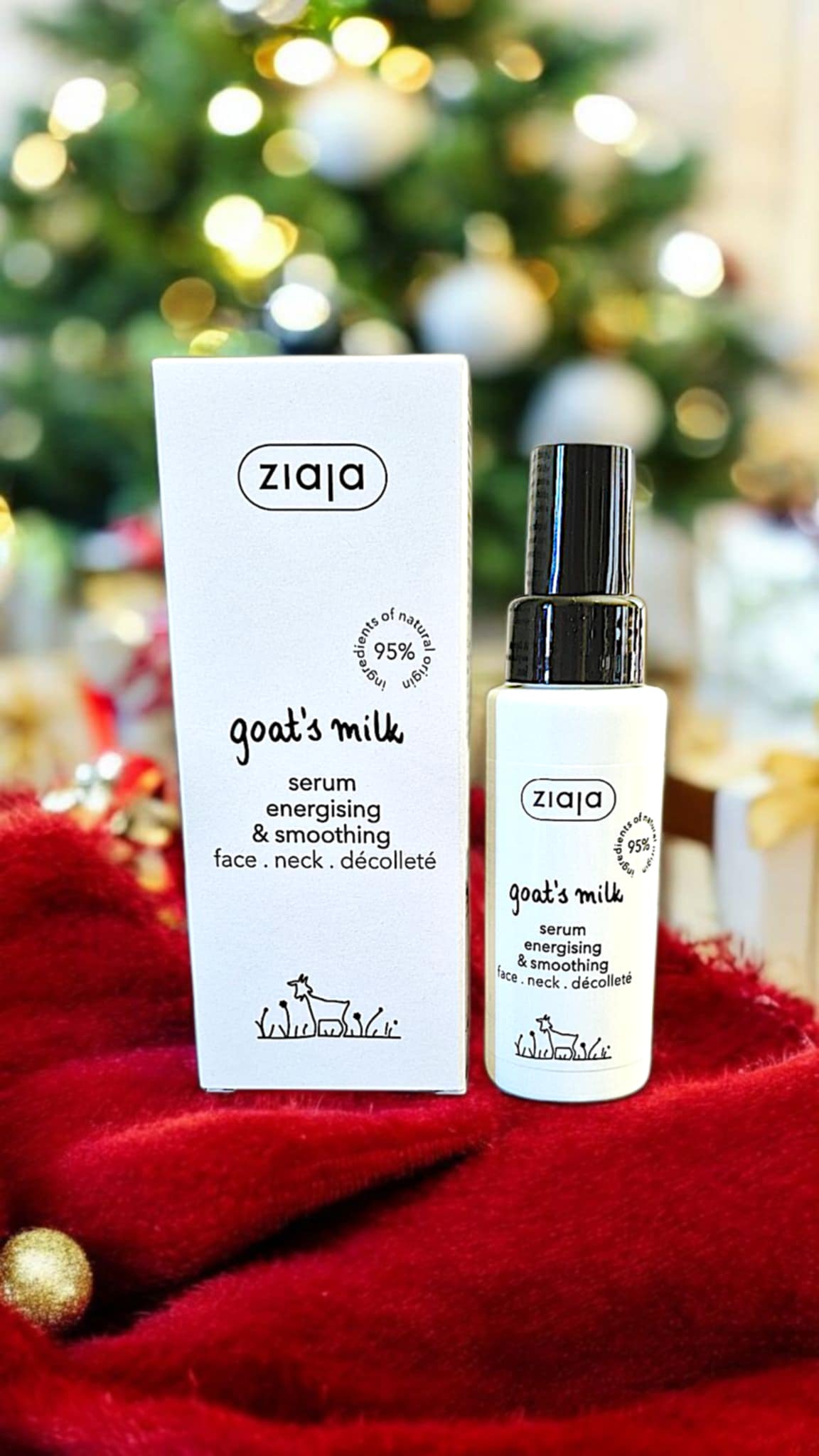 Sérum Hydratant et Lissant au Lait de Chèvre