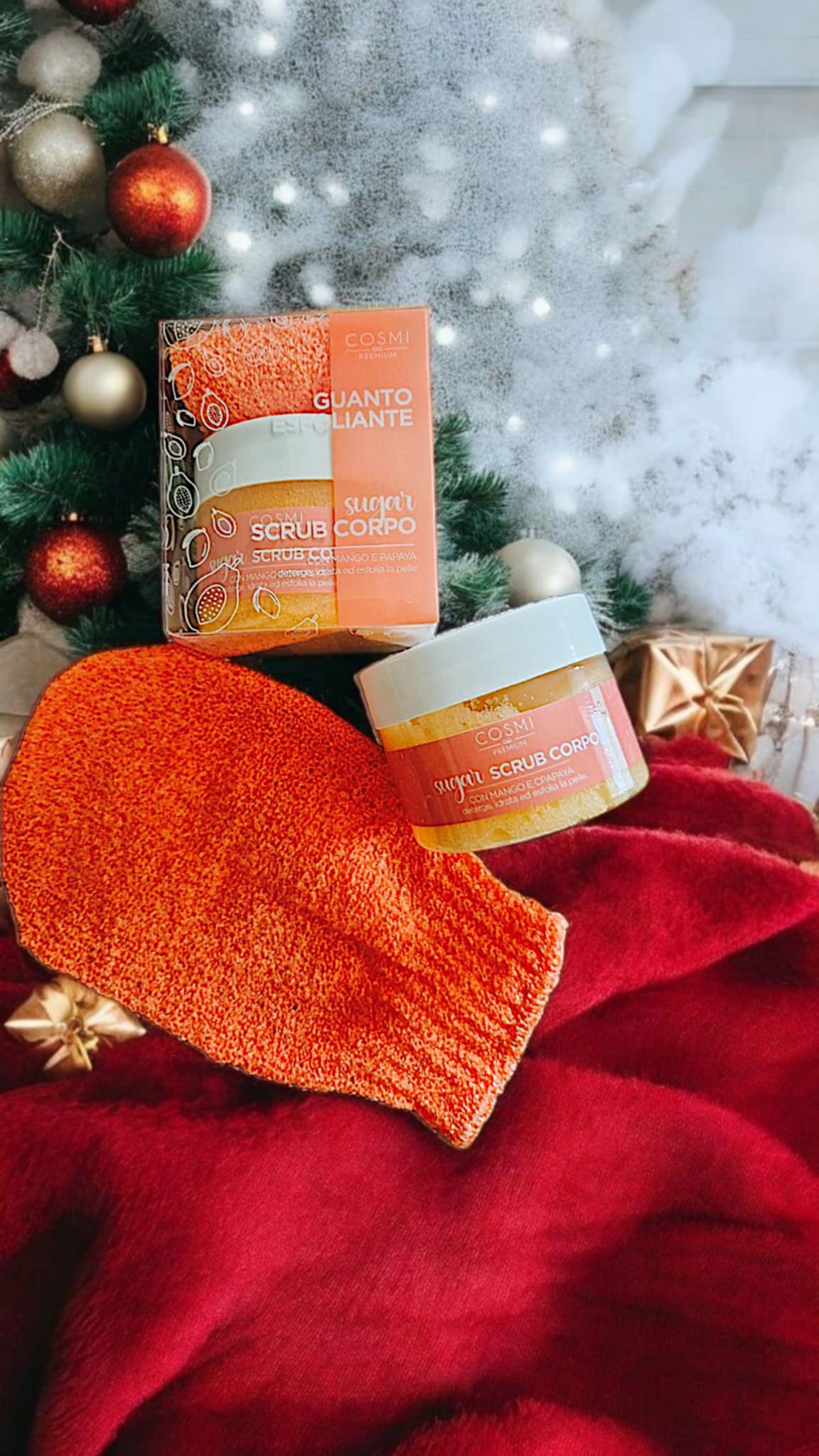 SCRUB CORPOREL AU SUCRE MANGUE PAPAYE