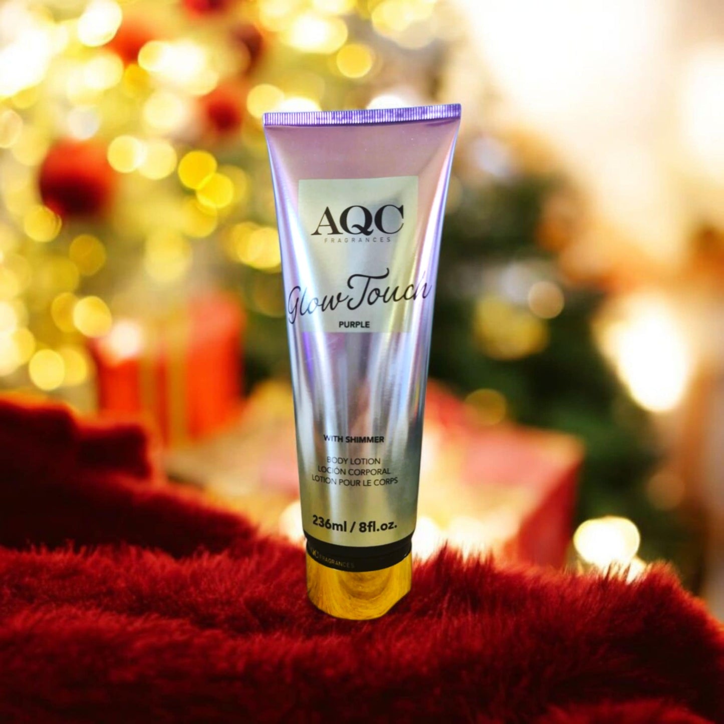 Body Lotion scintillante Pink fleur de cerisier/ Gold vanille ou Purple exotique