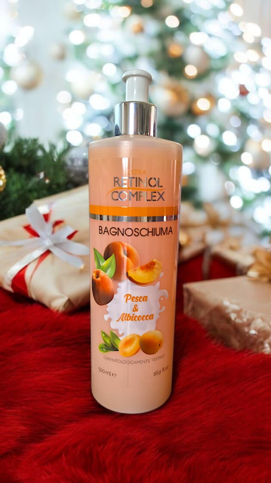 Gel douche retinol peche abricot 500ML