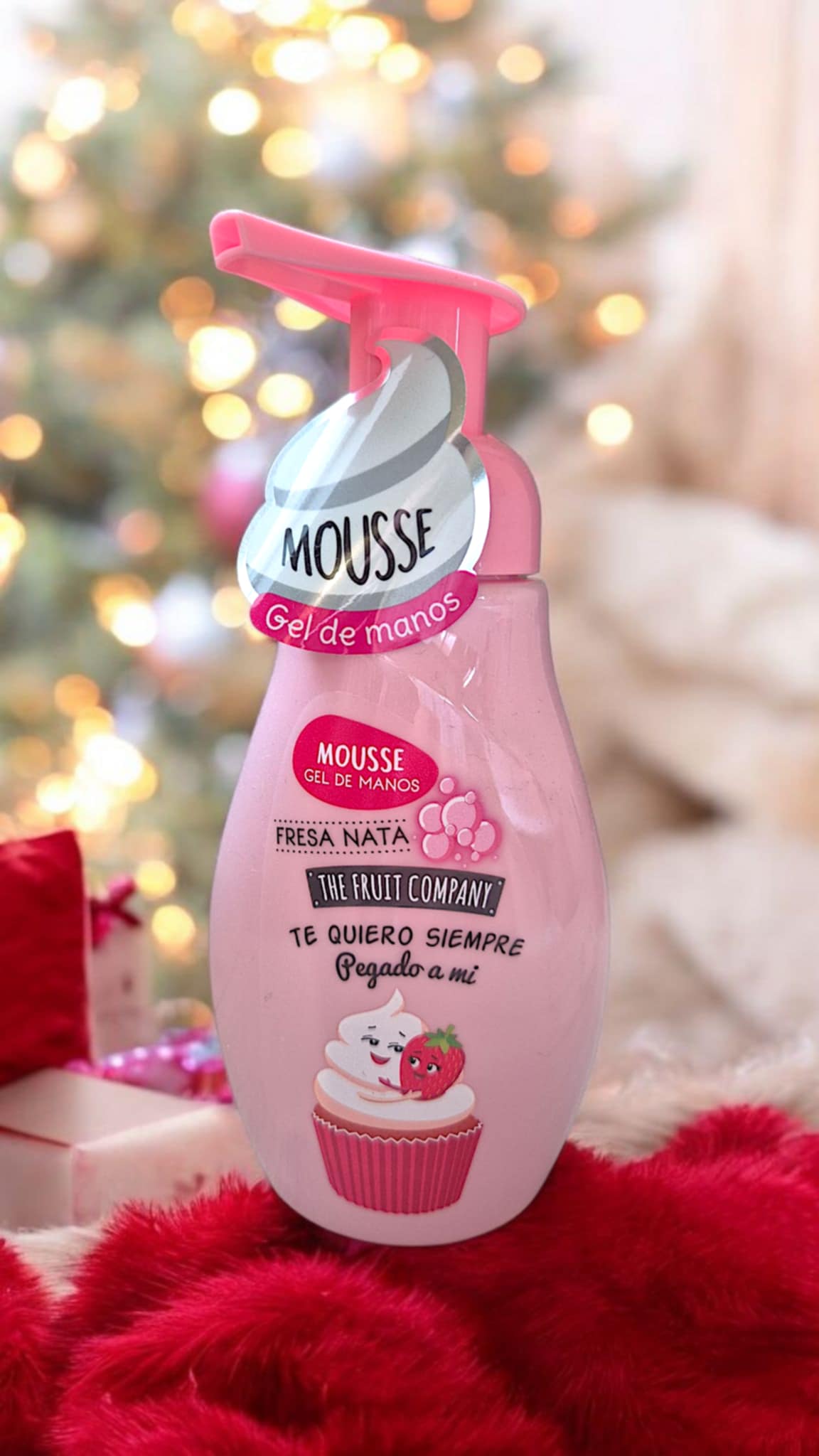 SAVON MOUSSE THE FRUIT COMPANY FRAISE CHANTILLY 250ML