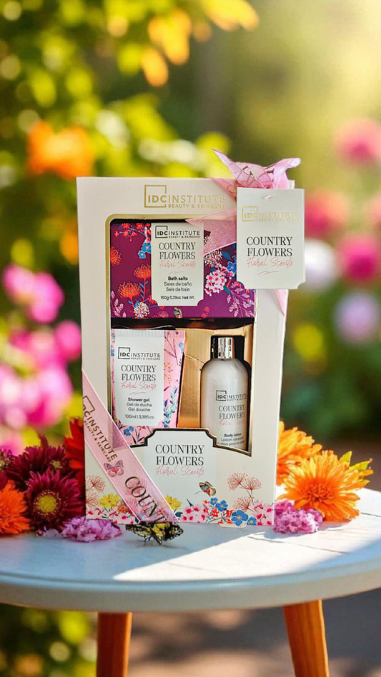 COFFRET COUNTRY FLOWERS 3 PIECES BAIN & DOUCHE Girl's Dream