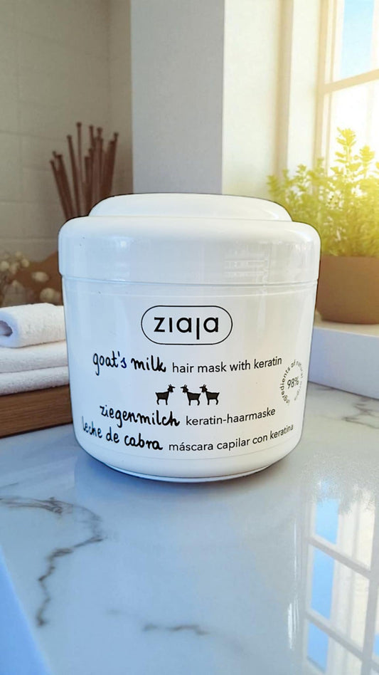 Masque Revitalisant Cheveux à la Kératine et au Lait de Chèvre Girl's Dream
