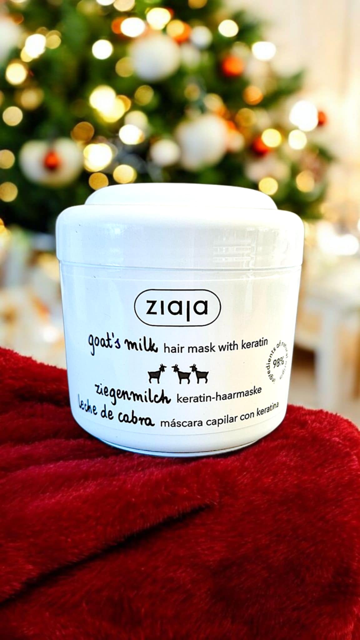 Pack shampoing et masque au lait de chévre VEGAN