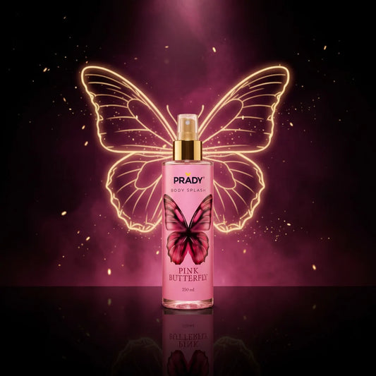 Brumes Corps et Cheveux Pink Butterfly 250ml - Prady Girl's Dream