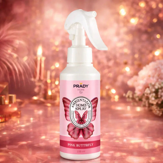 Spray Désodorisant Maison & Tissu Pink Butterfly