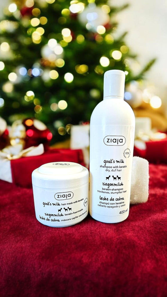 Pack shampoing et masque au lait de chévre VEGAN