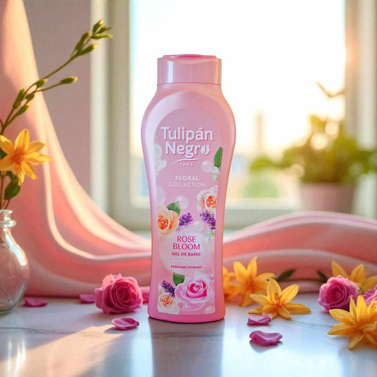 GEL DOUCHE TULIPAN NEGRO ROSE BLOOM Girl's Dream
