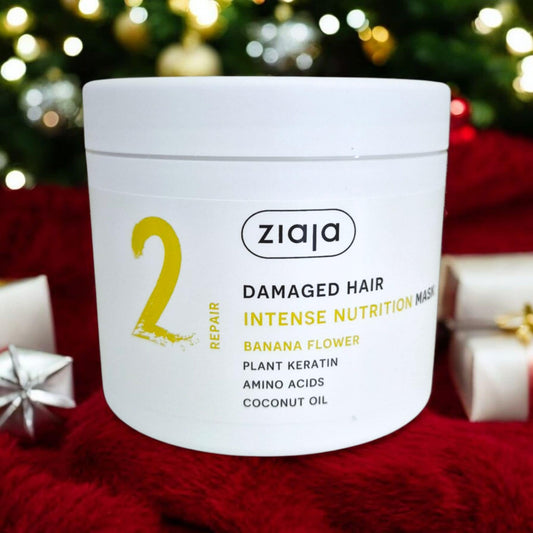 Masques Nutrition Intense cheveux abimés à la Banane Végan Ziaja