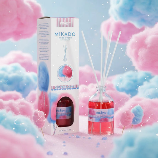 Diffuseur Mikado Bâtonnet Barbe à papa 100ml - Prady Girl's Dream