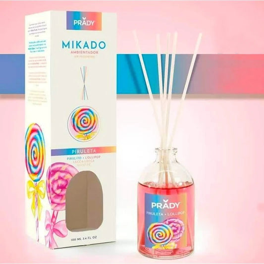 Diffuseur mikado sucette candy 100ml - Prady Girl's Dream